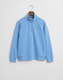 Shield Half Zip Sweatshirt - Dream Blue