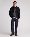 Tyler Bomber Jacket - Navy1
