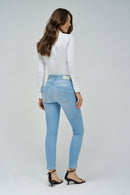 Secret Cropped Skinny - Blue