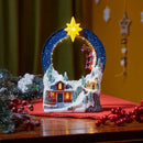 Around The World Santa SnowScene