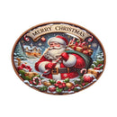 Santa Claus Decor Plate 33cm