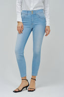 Secret Cropped Skinny - Blue