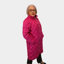 Coat - Fuschia