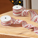 63mm Merry Christmas Premium Ribbon - 3 Meters