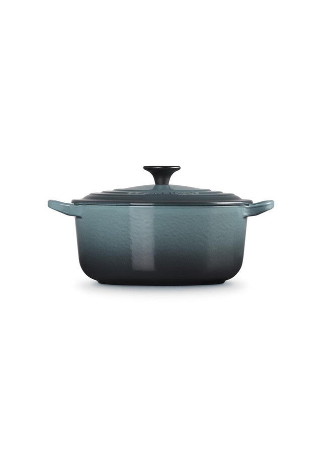 Signature Cast Iron Round Casserole - Ocean