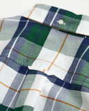 Oxford Checked Shirt - Forest Green