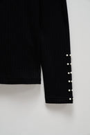 High Neck Jumper - Black