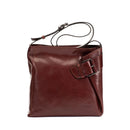 Leather Handbag - Brown