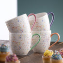 Confetti Mugs - Set of 4