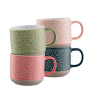 Squiggle Mugs - Set of 4