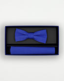 Boys Bowtie & Pocket Square - Blue
