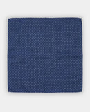 Boys Braces, Bowtie & Pocket Square Set - Blue Polka Dot