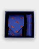 Boys Tie & Pocket Square - Formula Racing
