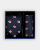 Boys Tie & Pocket Square - Iced Donut