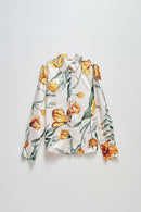 Button Shirt - Blue/white