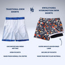 Swim Shorts - Koi