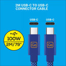 Dual USB-C+ Fast Charge Cable