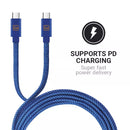 Dual USB-C+ Fast Charge Cable