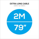 Dual USB-C+ Fast Charge Cable
