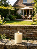 10cm Battery Operated Cream Flickabrights Candle