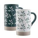 Flora Tall Mugs Set of 2