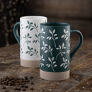 Flora Tall Mugs Set of 2