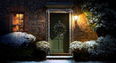 420 Multi Action Berry Cap Door Garland - Multi