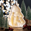 Nativity Tree LED