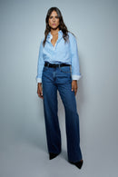 Wide Leg Jean - Blue