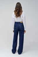Wide Leg Jean - Blue