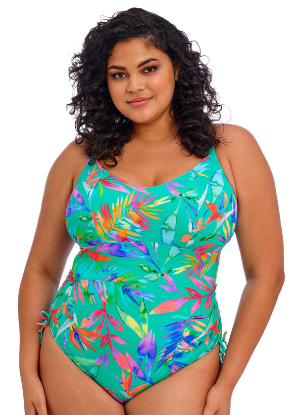 Toyama Tides Non Wired Swimsuit - Jade