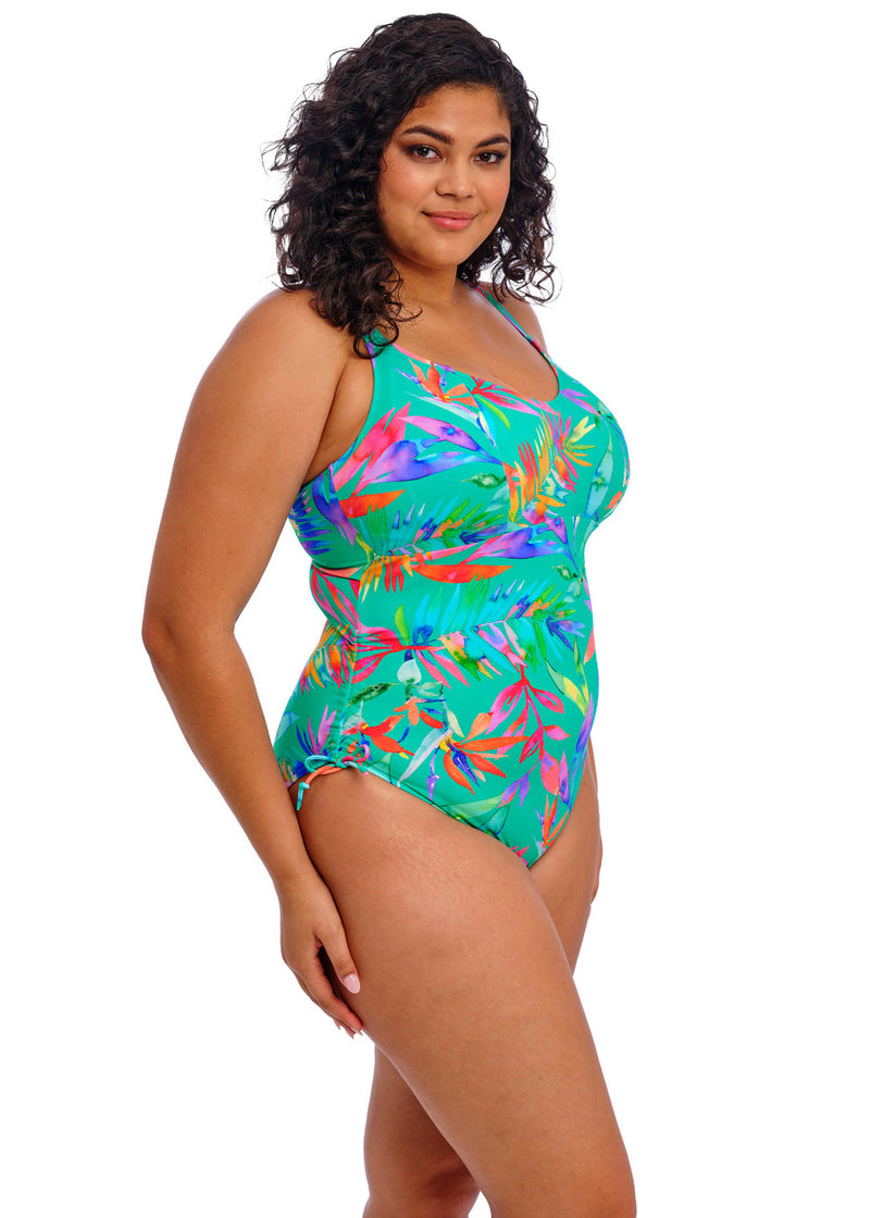 Toyama Tides Non Wired Swimsuit - Jade