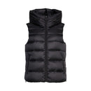 Casual Hooded Gilet - Black