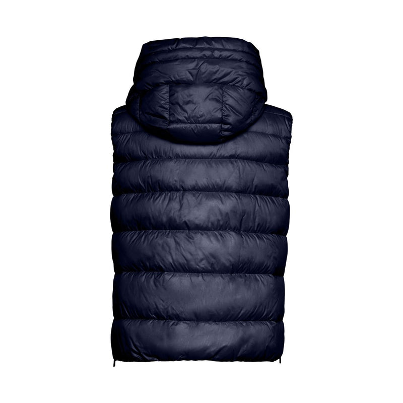 Casual Hooded Gilet - Navy