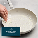 Halo LaserDefense Non-Stick Ceramic Frying Pan & Lid - 30cm
