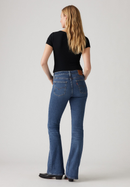 726 High Rise Flare - Blue Wave Mid