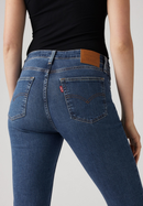 726 High Rise Flare - Blue Wave Mid