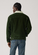 Denim Sherpa Jacket - Duffel Bag