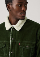 Denim Sherpa Jacket - Duffel Bag