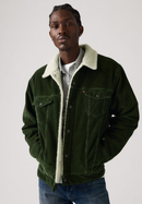 Denim Sherpa Jacket - Duffel Bag