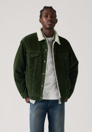 Denim Sherpa Jacket - Duffel Bag