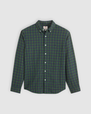 Authentic Button Down Check Shirt - Jordan Plaid Star Sapphire