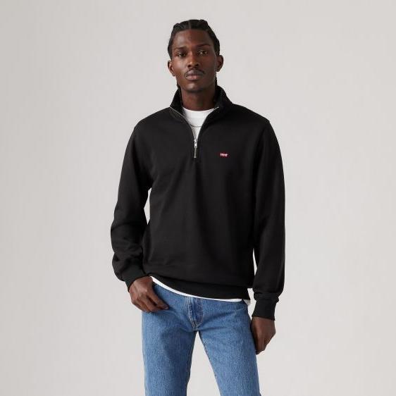 Orginial 1/4 Zip Sweatshirt - Mineral Black