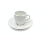 White Basics Round Demi Cup & Saucer