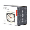 Small Classic Alarm Clock Grey