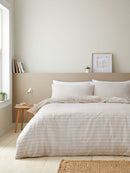 Larsson Geo Duvet Cover Set - Natural