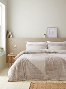 Larsson Geo Duvet Cover Set - Natural