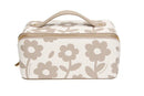 Floral Train Case - Stone