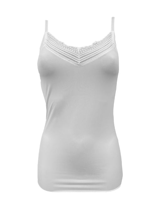 My Basic Microfibre 3 Pack Singlet - White