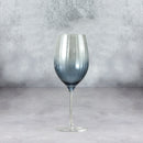 4 Piece Wine Glass Set Blue